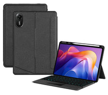 Load image into Gallery viewer, ProElite Wireless Bluetooth TouchPad Keyboard Case for Xiaomi Redmi Pad 2 11 inch, Magnetic Wireless Bluetooth TouchPad Keyboard Built-in 7-Colors Backlit with Pen Holder, Black
