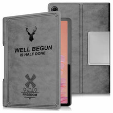 Load image into Gallery viewer, ProElite Cover for Lenovo Tab Plus 11.5 inch Case, Deer Flip case cover for Lenovo Tab Plus 11.5 inch Tablet, Grey

