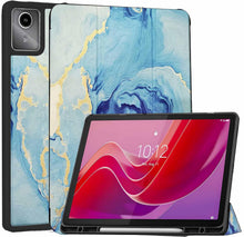 Load image into Gallery viewer, ProElite Cover for Lenovo Tab M11 case Cover, Soft Flexible Flip Case Cover with Pen Holder for Lenovo Tab M11 11 inch with Auto Sleep Wake [Recoil Series] Ocean Blue
