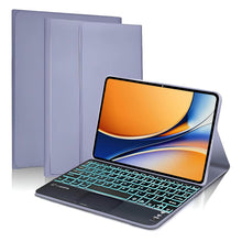 Load image into Gallery viewer, ProElite TouchPad Keyboard case for Realme Pad 3 11.6 inch 2026, Magnetic Detachable Wireless Bluetooth TouchPad Keyboard for Realme Pad 3 11.6 inch 2026 Built-in 7-Colors Backlit, Lavender
