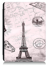 Load image into Gallery viewer, ProElite Slim Smart Flip case Cover for Amazon Kindle Paperwhite 6 inch 2014, Eiffel
