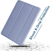 Load image into Gallery viewer, ProElite Cover for Galaxy Tab S9 FE Plus/S9 Plus/S10+ 12.4 inch Cover, Soft Flexible Flip Case Cover with S Pen Holder for Samsung Galaxy Tab S9 FE+/S9 Plus/S10+ 12.4 inch [Recoil Series]- Lavender
