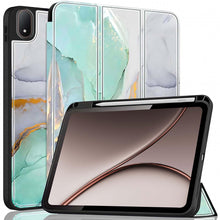 Load image into Gallery viewer, ProElite Cover for OnePlus Pad 4 13.2 inch 2026 case Cover, Soft Flexible Flip Case Cover for OnePlus Pad 4 13.2 inch 2026 with Pen Holder [Recoil Series] - Marble Green
