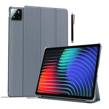 Load image into Gallery viewer, ProElite Cover for Xiaomi Mi Pad 7/7 Pro 11.2 inch Case Cover, Flip Case Cover with Transparent Back &amp; Stylus Pen [Auto Sleep Wake Support], Lavender

