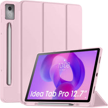 Load image into Gallery viewer, ProElite Cover for Lenovo Idea Tab Pro 12.7 inch 2025 case Cover, Soft Flexible Flip Case Cover for Lenovo Idea Tab Pro 12.7 inch 2025 [Recoil Series] - Pink
