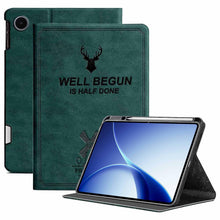 Load image into Gallery viewer, ProElite Case Cover for Oppo Pad 5 12.1 inch Case, Deer Flip case Cover for Oppo Pad 5 12.1 inch Case with Pen Holder [Auto Sleep Wake Feature], Dark Green
