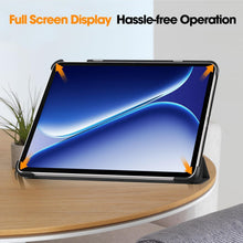 Load image into Gallery viewer, ProElite Case Cover for Oppo Pad 5 12.1 inch Case, Slim Trifold Flip case Cover for Oppo Pad 5 12.1 inch Tablet [Auto Sleep Wake Feature], Black
