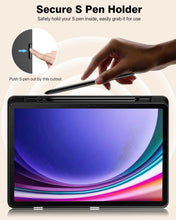 Load image into Gallery viewer, ProElite Cover for Samsung Galaxy Tab S10 Lite 10.9"/ Tab S9 FE 10.9 inch/Tab S10 FE/Tab S9 11", Soft Flexible Flip Case Cover with S Pen Holder, Auto Sleep Wake, [Recoil Series] - Starry Night
