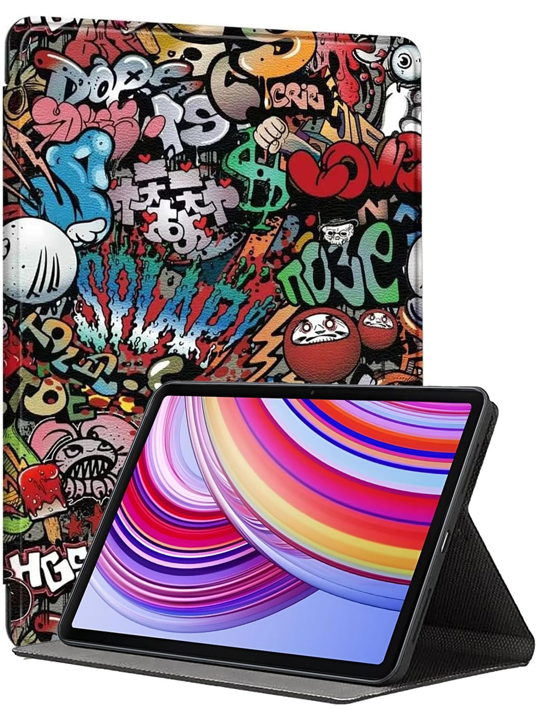 ProElite Book Cover Case for Redmi Pad Pro 12.1 inch Cover, Smart flip case Book Cover for Redmi Pad Pro 12.1 inch Tablet [Support Auto Sleep Wake Feature], Hippy
