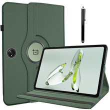 Load image into Gallery viewer, ProElite Case Cover for OnePlus Pad Go 11.35 inch Case, 360 Rotatable Smart Flip Case for OnePlus Pad Go 11.35 inch Tablet with Stylus Pen, Dark Green
