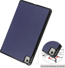 Load image into Gallery viewer, ProElite Case Cover for Nokia Tab T10 8 inch Case, Smart Trifold Flip case Cover for Nokia Tab T10 8 inch Tablet, Dark Blue
