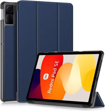 Load image into Gallery viewer, ProElite Case Cover for Redmi Pad SE 11 inch Cover, Slim Trifold Flip case Cover for Redmi Pad SE 11 inch Tablet [Auto Sleep Wake Feature], Dark Blue
