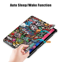 Load image into Gallery viewer, ProElite Case Cover for Nokia Tab T10 8 inch Case, Smart Trifold Flip case Cover for Nokia Tab T10 8 inch Tablet, Hippy
