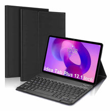 Load image into Gallery viewer, ProElite Keyboard Case Cover for Lenovo Idea Tab Plus 12.1 inch 2025, Magnetic Detachable Wireless Bluetooth Keyboard Case Idea Tab Plus 12.1 inch 2025, Black
