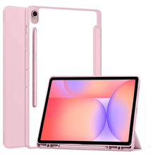 Load image into Gallery viewer, ProElite Cover for Samsung Galaxy Tab S10 Lite 10.9"/ Tab S9 FE 10.9 inch/Tab S10 FE/Tab S9 11" Cover Case, Smart Flip Case Cover with S Pen Holder, Pink [Transparent Back]
