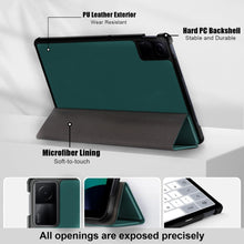 Load image into Gallery viewer, ProElite Case Cover for Redmi Pad SE 11 inch Cover, Slim Trifold Flip case Cover for Redmi Pad SE 11 inch Tablet [Auto Sleep Wake Feature], Dark Green
