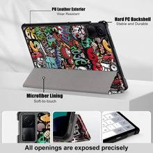 Load image into Gallery viewer, ProElite Case Cover for Redmi Pad SE 11 inch Cover, Slim Trifold Flip case Cover for Redmi Pad SE 11 inch Tablet [Auto Sleep Wake Feature], Hippy
