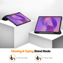 Load image into Gallery viewer, ProElite Cover for Lenovo Idea Tab Pro 12.7 inch 2025 case cover, Soft Flexible Flip Case Cover for Lenovo Idea Tab Pro 12.7 inch 2025 [Recoil Series] - Black
