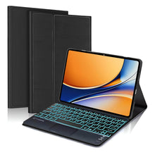 Load image into Gallery viewer, ProElite TouchPad Keyboard case for Realme Pad 3 11.6 inch 2026, Magnetic Detachable Wireless Bluetooth TouchPad Keyboard for Realme Pad 3 11.6 inch 2026 Built-in 7-Colors Backlit, Black
