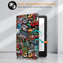 Load image into Gallery viewer, ProElite Slim Smart Flip case Cover for Amazon Kindle Paperwhite 6 inch 2014, Hippy
