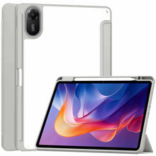 Load image into Gallery viewer, ProElite Case Cover for Xiaomi Redmi Pad 2 11 inch Cover, Transparent Flip Case for Xiaomi Redmi Pad 2 11 inch Case Cover with Pen Holder, Grey
