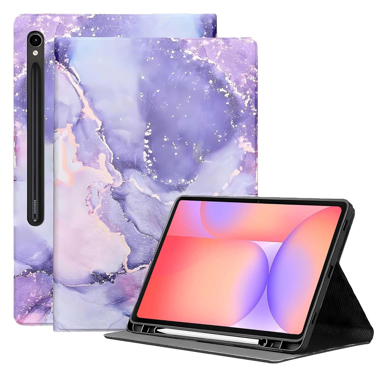 ProElite Book Cover Case for Samsung Galaxy Tab S10 Lite Tab S9 FE inch/Tab S10 FE/Tab S9 11 inch Cover, Smart flip case Book Cover with