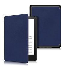 Load image into Gallery viewer, ProElite Slim Smart Flip case Cover for Amazon Kindle Paperwhite 6 inch 2014, Dark Blue
