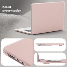 Load image into Gallery viewer, ProElite Case for MacBook Air 15 Case 2023 2024 2025 Release M4 M3 A3114 M2 A2941 with Touch ID, Slim Leather case with Foldable stand, Pink
