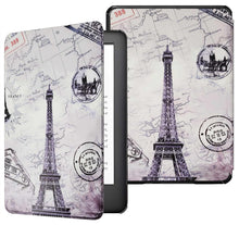 Load image into Gallery viewer, ProElite Slim Smart Flip case Cover for Amazon Kindle Paperwhite 6 inch 2014, Eiffel
