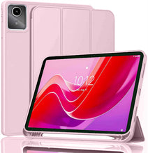 Load image into Gallery viewer, ProElite Cover for Lenovo Tab M11 case Cover, Soft Flexible Flip Case Cover with Pen Holder for Lenovo Tab M11 11 inch with Auto Sleep Wake [Recoil Series] - Pink
