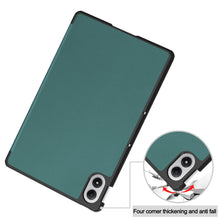 Load image into Gallery viewer, ProElite Case Cover for Xiaomi Redmi Pad 2 Pro 12.1 inch Case, Slim Trifold Flip case cover for Xiaomi Redmi Pad 2 Pro 12.1 inch Tablet [Auto Sleep Wake Feature], Dark Green
