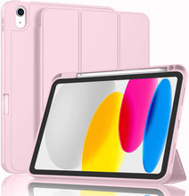Load image into Gallery viewer, ProElite Case Cover for Apple iPad (A16) 11th/10th Generation (2025/2022), Smart Case for iPad 11th/10th Gen [Auto Sleep/Wake Cover] [Pencil Holder] [Soft Flexible Case] Recoil Series - Pink
