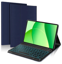 Load image into Gallery viewer, ProElite Keyboard case for Oppo Pad SE 11 inch, Magnetic Detachable Wireless Bluetooth Keyboard for Oppo Pad SE 11 inch Built-in 7-Colors Backlit, Dark Blue
