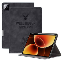 Load image into Gallery viewer, ProElite Case Cover for Xiaomi Mi Pad 8/8 Pro 11.2 inch Case, Deer Flip case Cover for Mi Pad 8/8 Pro 11.2 inch Case with Pen Holder [Auto Sleep Wake Feature], Black
