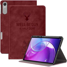 Load image into Gallery viewer, ProElite Case Cover for Lenovo Idea Tab Pro 2nd Gen 13 inch 2026, Deer Flip case Cover for Lenovo Idea Tab Pro 2nd Gen 13 inch Case with Pen Holder [Auto Sleep Wake Feature], Wine Red
