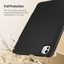 Load image into Gallery viewer, ProElite Versatile Tablet Stand case for Apple iPad Pro 11 inch 2024/2025 M4/M5 5th/6th Gen, Smart flip Case with Stable Stands with Pencil holder for iPad Pro 11 M4/M5, Black
