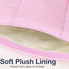 Load image into Gallery viewer, ProElite Puffy Tablet Sleeve Case Upto 11.5 inch for idea tab 11/M11/Galaxy Tab A11+/A9+/S11/S9/S8 Oppo Pad SE 11"/ OnePlus Pad Lite 11"/ iPad 10.2/Air 10.9/Pro 11/Mi Pad 7, Pink
