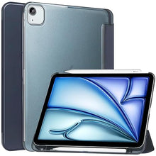 Load image into Gallery viewer, ProElite Case Cover for Apple iPad Air 13 2025/2024 M3/M2 Cover, Smart Flip Case for Apple iPad Air 13 inch M3/M2 with Pencil Holder, Translucent Back, Dark Blue
