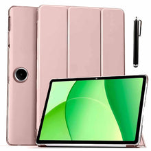 Load image into Gallery viewer, ProElite Case Cover for Oppo Pad SE 11 inch Case, Smart Flip Case Cover for Oppo Pad SE 11 inch Case Translucent Back with Stylus Pen [Auto Sleep Wake Feature], Rose Gold
