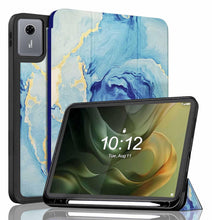 Load image into Gallery viewer, ProElite Cover for Motorola Pad 60 Neo 11 inch 2025 case Cover, Soft Flexible Flip Case Cover for Motorola Pad 60 Neo 11 inch 2025 with Pen Holder [Recoil Series] - Ocean Blue
