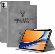 Load image into Gallery viewer, ProElite Case Cover for Realme Pad 3 11.6 inch 2026 Case, Deer Flip case Cover for Realme Pad 3 11.6 inch 2026 Case with Pen Holder [Auto Sleep Wake Feature], Grey
