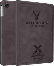 Load image into Gallery viewer, ProElite Cover for Samsung Galaxy Tab A11 Plus 11 inch 2025 , Deer Smart Flip Case cover for Samsung Galaxy Tab A11+ 11" 2025, Coffee
