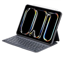 Load image into Gallery viewer, ProElite Magnetic Bluetooth Keyboard case for Apple iPad Pro 11 inch 2024 M4, Grey
