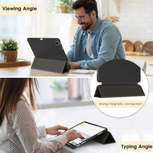 Load image into Gallery viewer, ProElite Case Cover for Apple iPad Air 13 M3/M2 2025/2024 &amp; Pro 12.9 inch Cover, Pencil Case for iPad Air 13 M3/M2 &amp; Pro 12.9 with Pencil Holder [Soft Flexible Case] Recoil Series - Eiffel
