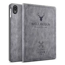 Load image into Gallery viewer, ProElite Deer Smart Flip Case Cover for Lenovo Tab K11/P11/P11 Plus 11&quot; TB-J606F/J606X, Grey

