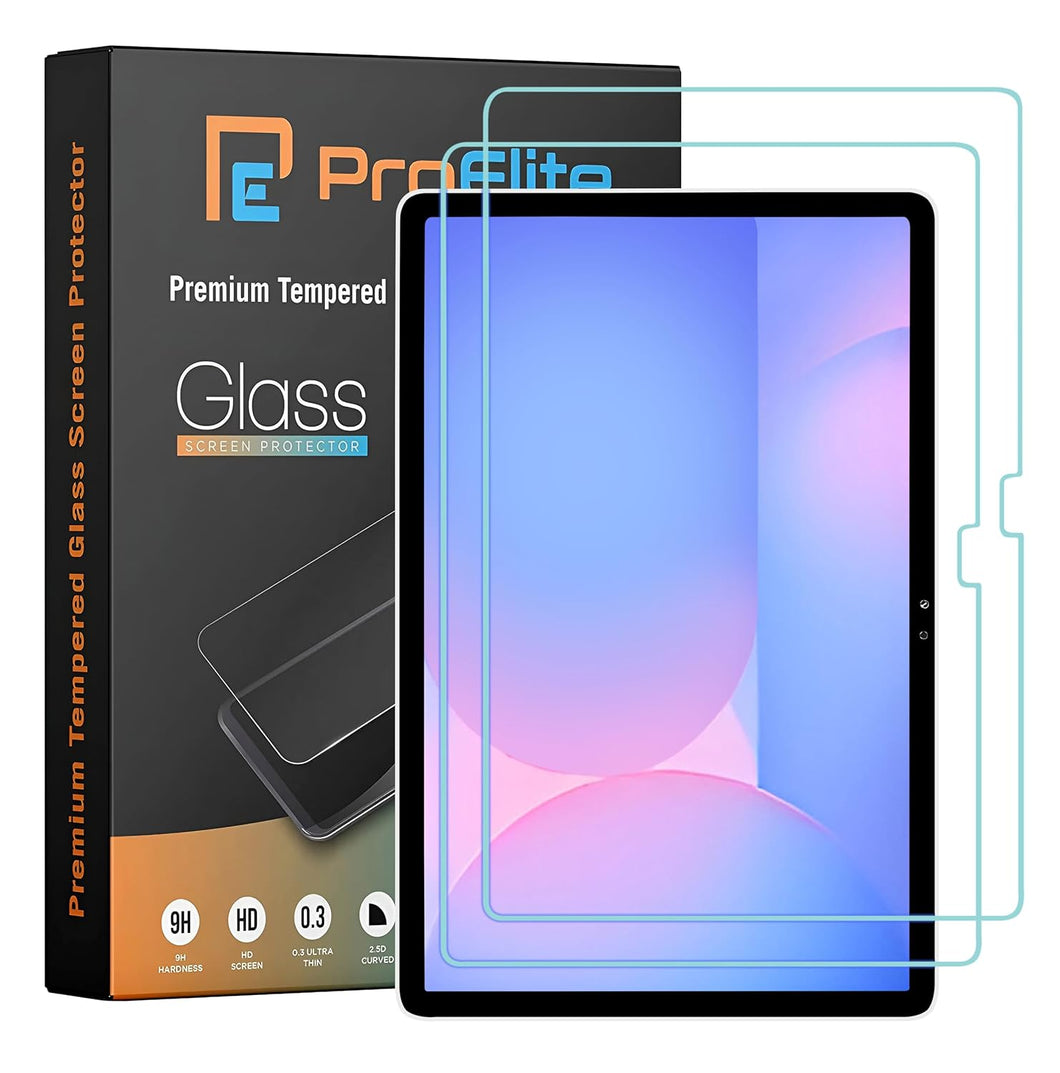 ProElite Screen Protector for Samsung Galaxy Tab S10 FE Plus 13.1 inch, Premium Tempered Glass Screen Protector for Samsung Galaxy Tab S10 FE Plus 13.1 inch [2 Pack]