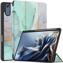 Load image into Gallery viewer, ProElite Cover for Motorola Pad 70 Pro 13 inch 2026 case [with Pen Holder], Soft Flexible Flip Case for Moto Pad 70 Pro 13 inch 2026 [Recoil Series] - Marble Green
