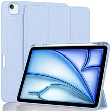 Load image into Gallery viewer, ProElite Case Cover for Apple iPad Air 13 M4/M3/M2 2026/2025/2024 &amp; Pro 12.9 inch Cover, Pencil Case for iPad Air 13 &amp; Pro 12.9 with Pencil Holder [Soft Flexible Case] Recoil Series - Light Blue
