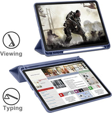 Load image into Gallery viewer, ProElite Cover for Lenovo idea Tab 11 inch 2025 case Cover, Soft Flexible Flip Case Cover for Lenovo idea Tab 11 inch 2025 with Pen Holder [Recoil Series] - Lavender
