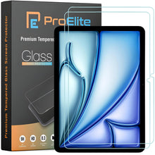 Load image into Gallery viewer, ProElite [2-Pack Screen Protector for Apple iPad Air 13 inch M3/M2 2025/2024, Premium Tempered Glass Screen Protector for iPad Air 13 inch M3/M2 2025/2024.
